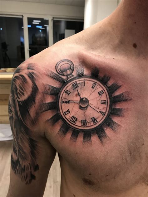 clock tattoo idea|clock tattoo ideas for men.